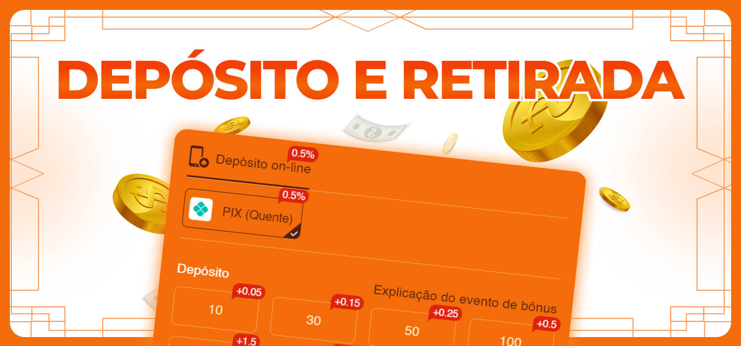 depósito e retirada no cassino 9nbet